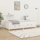 vidaXL fehér tömör fenyőfa kanapéágy matrac nélkül 80 x 200 cm