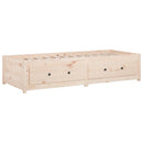 vidaXL tömör fenyőfa kanapéágy matrac nélkül 90 x 200 cm
