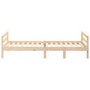 vidaXL tömör fenyőfa ágy matrac nélkül 90 x 200 cm