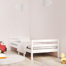 vidaXL fehér tömör fenyőfa ágy matrac nélkül 90 x 200 cm