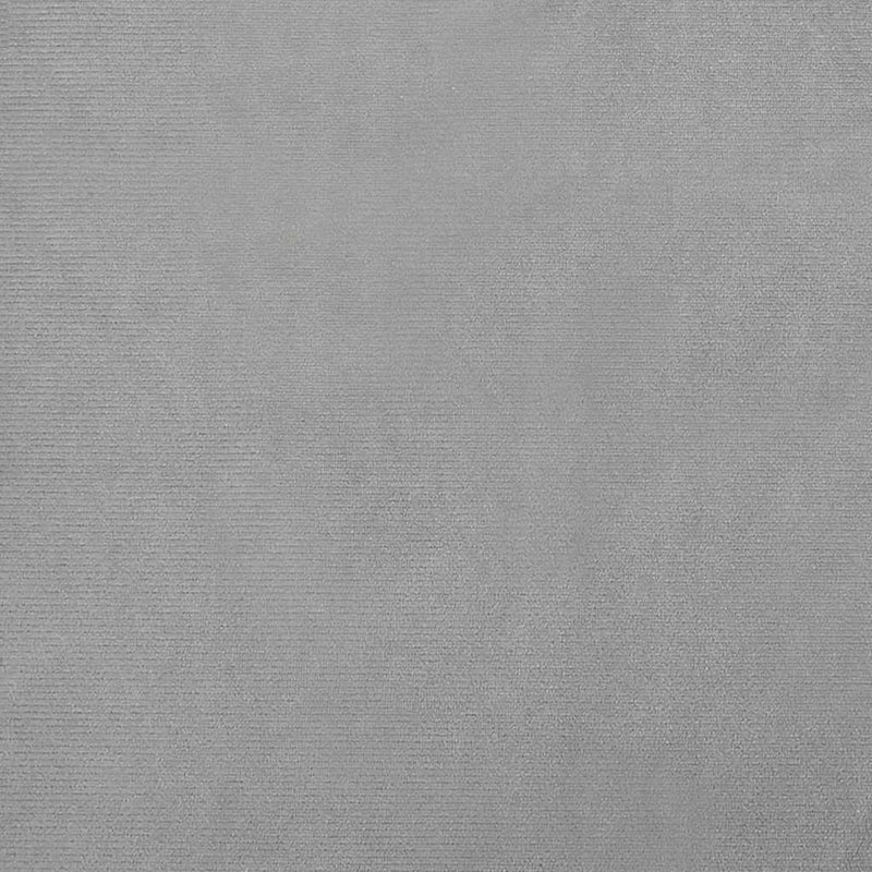 vidaXL világosszürke bársony kutyaágy 66x40x45 cm