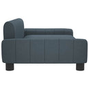 vidaXL sötétszürke szövet kutyaágy 90 x 53 x 30 cm