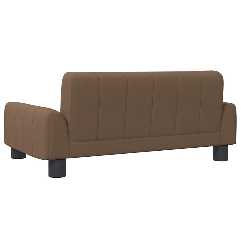 vidaXL barna szövet kutyaágy 70 x 45 x 30 cm