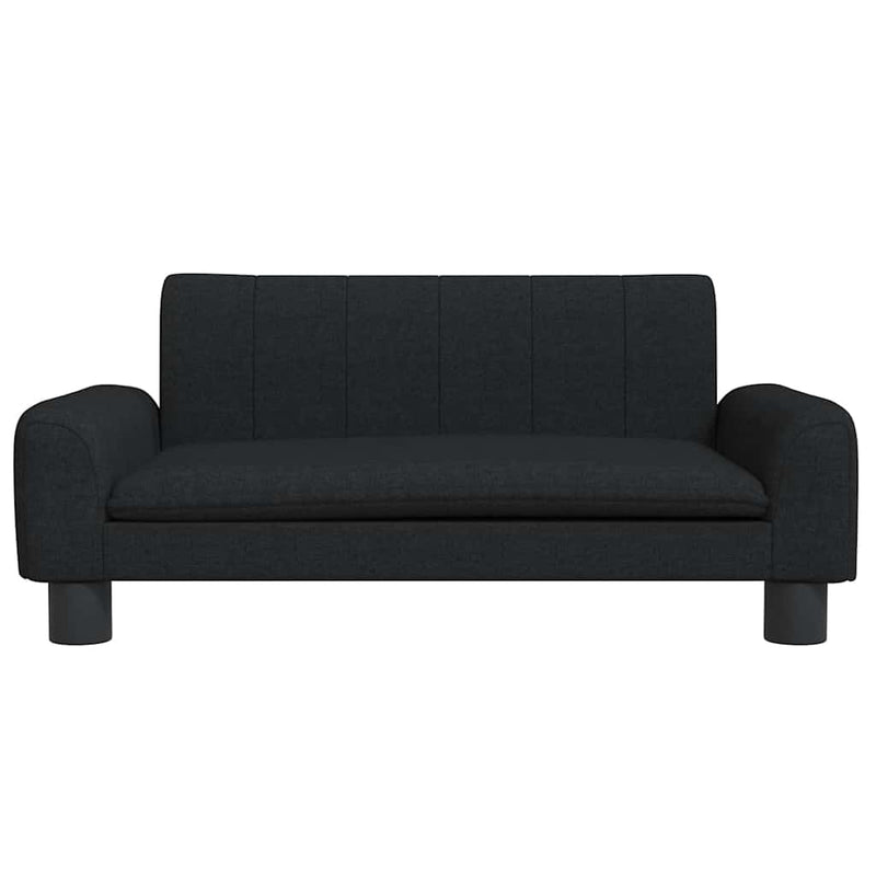 vidaXL fekete szövet kutyaágy 70 x 45 x 30 cm