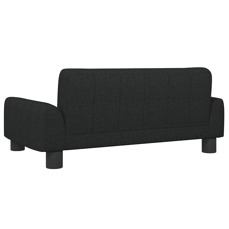 vidaXL fekete szövet kutyaágy 70 x 45 x 30 cm