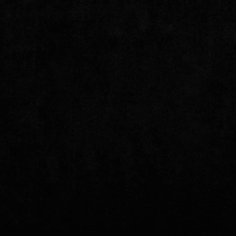 vidaXL fekete bársony kutyaágy 70 x 45 x 26,5 cm