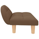 vidaXL barna szövet kutyaágy 70 x 52 x 30 cm