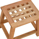 vidaXL tömör diófa fellépő 29 x 22,5 x 25,5 cm