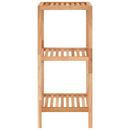 vidaXL tömör diófa fürdőszobapolc 36 x 36 x 79 cm