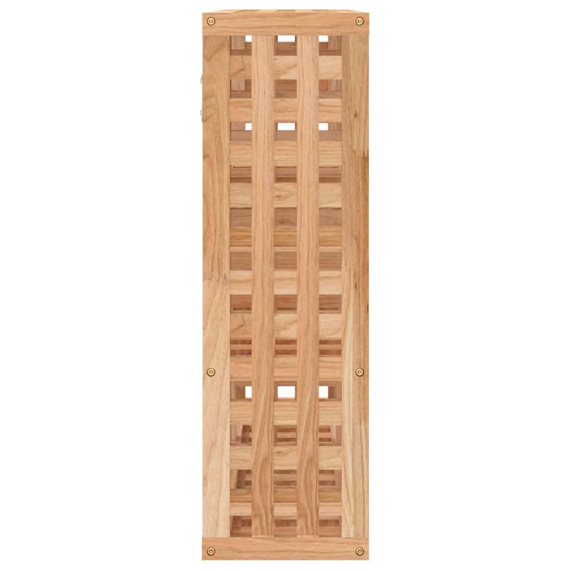 vidaXL tömör diófa falipolc 49 x 15 x 49 cm