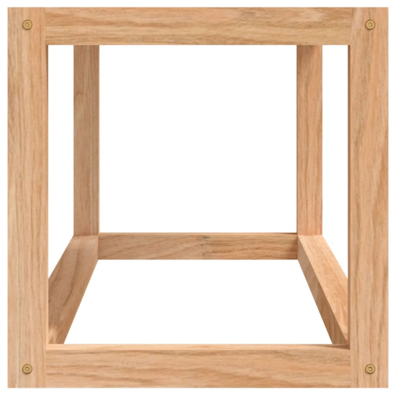 vidaXL tömör fenyőfa törülközőtartó 60 x 20 x 20 cm