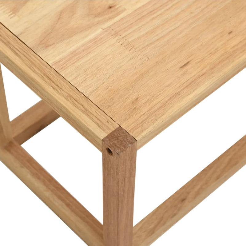 vidaXL tömör fenyőfa törülközőtartó 60 x 20 x 20 cm