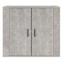 vidaXL betonszürke szerelt fa tálalószekrény 80x33x70 cm