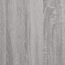 vidaXL szürke sonoma színű szerelt fa tálalószekrény 80x33x70 cm