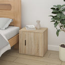 vidaXL 2 db sonoma tölgy színű éjjeliszekrény 50x39x47 cm
