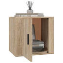 vidaXL 2 db sonoma tölgy színű éjjeliszekrény 50x39x47 cm