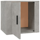 vidaXL betonszürke éjjeliszekrény 50x39x47 cm
