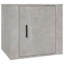vidaXL 2 db betonszürke éjjeliszekrény 50x39x47 cm