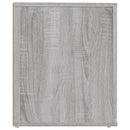vidaXL 2 db szürke sonoma színű éjjeliszekrény 50x39x47 cm
