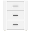 vidaXL fehér szerelt fa éjjeliszekrény 50 x 36 x 60 cm