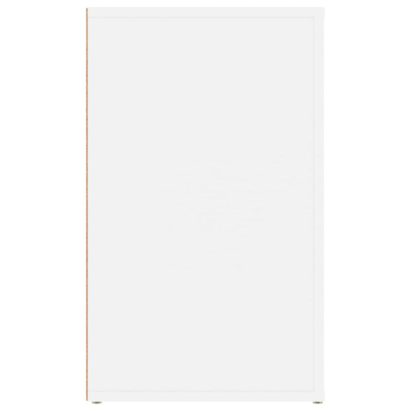 vidaXL fehér szerelt fa éjjeliszekrény 50 x 36 x 60 cm