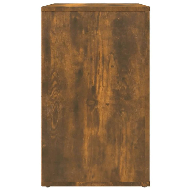 vidaXL füstös tölgy színű szerelt fa éjjeliszekrény 50 x 36 x 60 cm