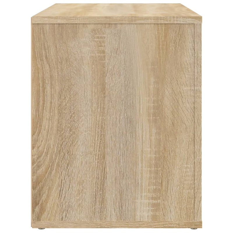 vidaXL sonoma tölgy színű szerelt fa éjjeliszekrény 60 x 36 x 45 cm