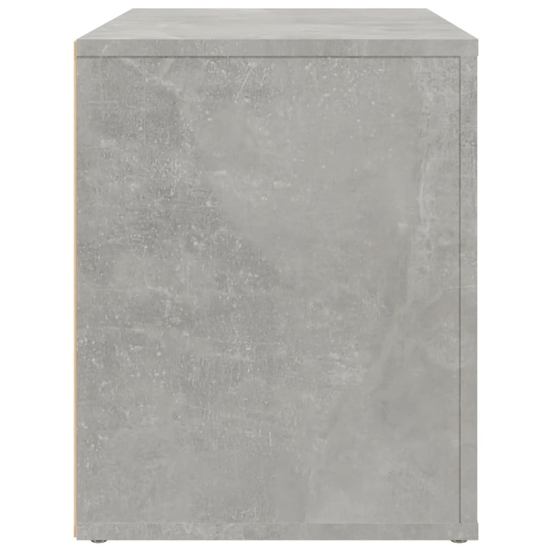 vidaXL betonszürke szerelt fa éjjeliszekrény 60 x 36 x 45 cm