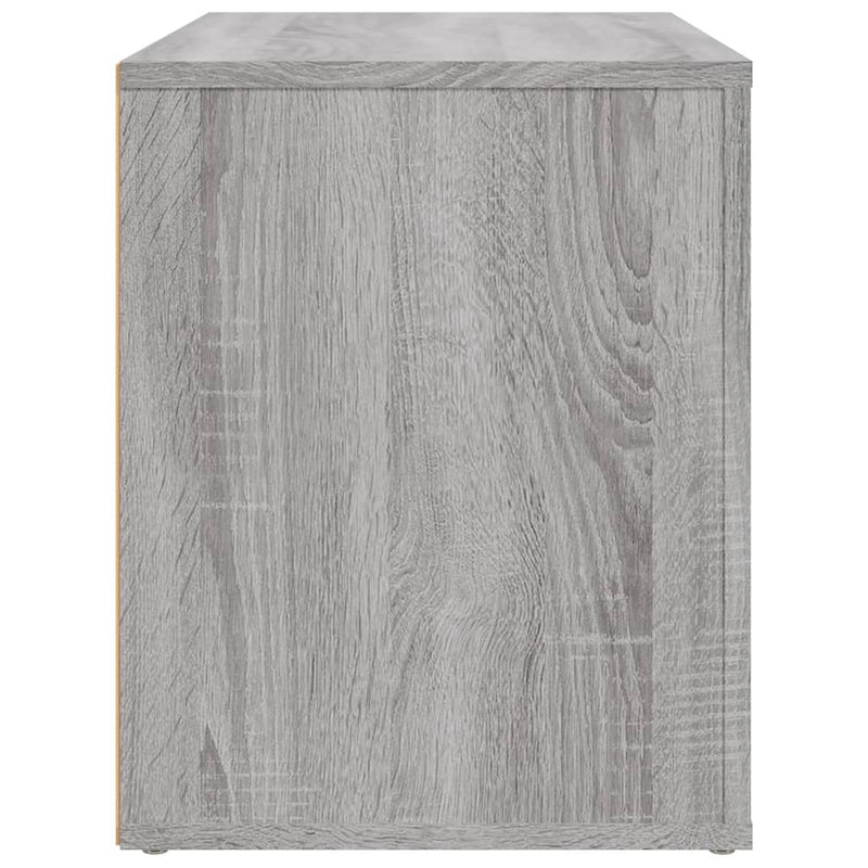 vidaXL szürke sonoma színű szerelt fa éjjeliszekrény 60 x 36 x 45 cm