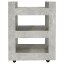 vidaXL betonszürke szerelt fa zsúrkocsi 60 x 45 x 80 cm
