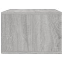 vidaXL szürke sonoma színű falra szerelhető éjjeliszekrény 50x36x25 cm