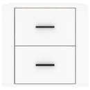 vidaXL fehér falra szerelhető éjjeliszekrény 50 x 36 x 47 cm