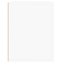 vidaXL fehér falra szerelhető éjjeliszekrény 50 x 36 x 47 cm