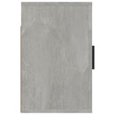 vidaXL betonszürke falra szerelhető éjjeliszekrény 50x30x47 cm