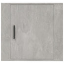 vidaXL 2 db betonszürke falra szerelhető éjjeliszekrény 50x30x47 cm