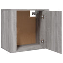 vidaXL 2 db szürke sonoma falra szerelhető éjjeliszekrény 50x30x47 cm