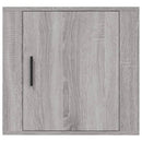 vidaXL 2 db szürke sonoma falra szerelhető éjjeliszekrény 50x30x47 cm