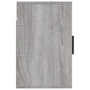vidaXL 2 db szürke sonoma falra szerelhető éjjeliszekrény 50x30x47 cm