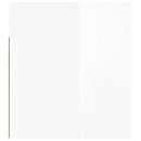 vidaXL 2 db magasfényű fehér fali éjjeliszekrény 50x36x40 cm