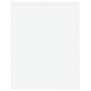 vidaXL fehér szerelt fa cipőtartó 75x35x45 cm