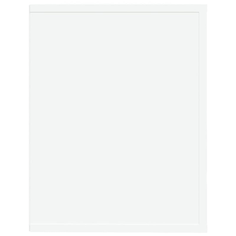 vidaXL fehér szerelt fa cipőtartó 75x35x45 cm