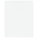 vidaXL magasfényű fehér szerelt fa cipőtartó 75 x 35 x 45 cm