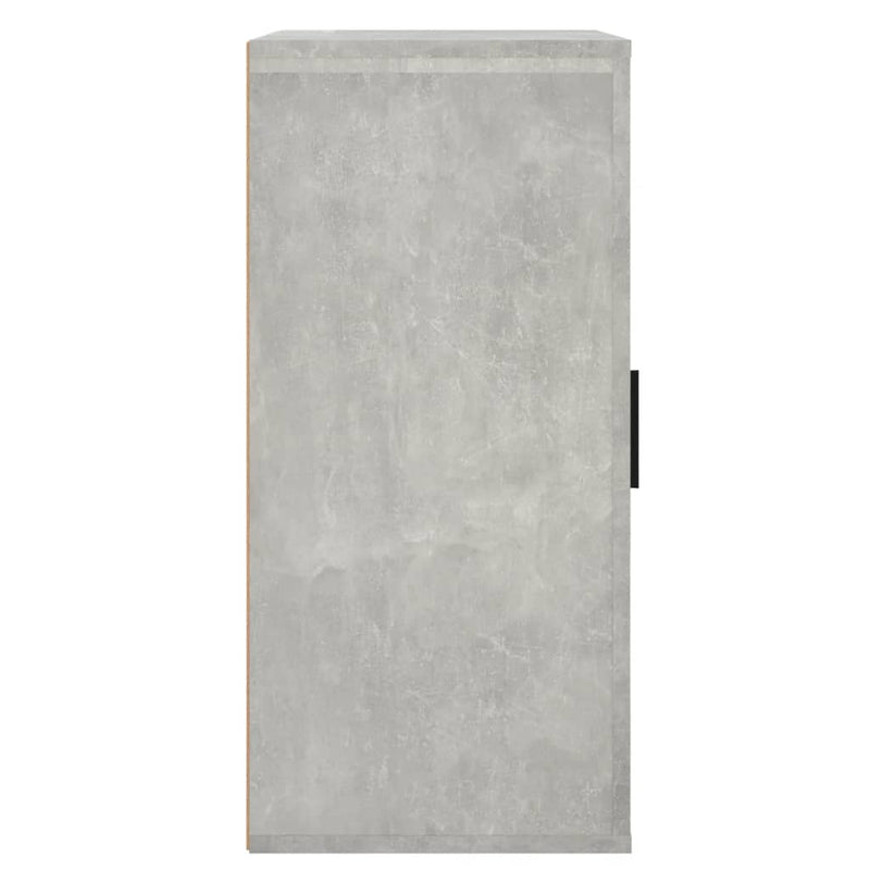 vidaXL betonszürke szerelt fa tálalószekrény 40x33x70 cm