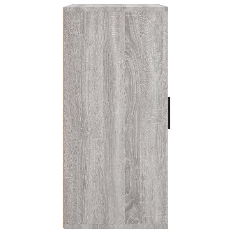 vidaXL szürke sonoma színű szerelt fa tálalószekrény 40x33x70 cm