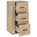 vidaXL sonoma tölgy színű szerelt fa tálalóasztal 40x33x70 cm