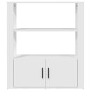 vidaXL fehér szerelt fa tálalószekrény 80x30x90 cm
