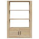 vidaXL sonoma tölgy színű szerelt fa tálalóasztal 80x30x119,5 cm