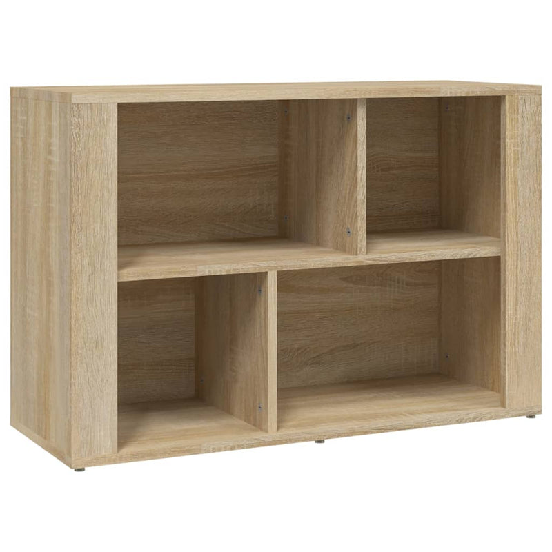 vidaXL sonoma tölgy színű szerelt fa tálalóasztal 80x30x54 cm