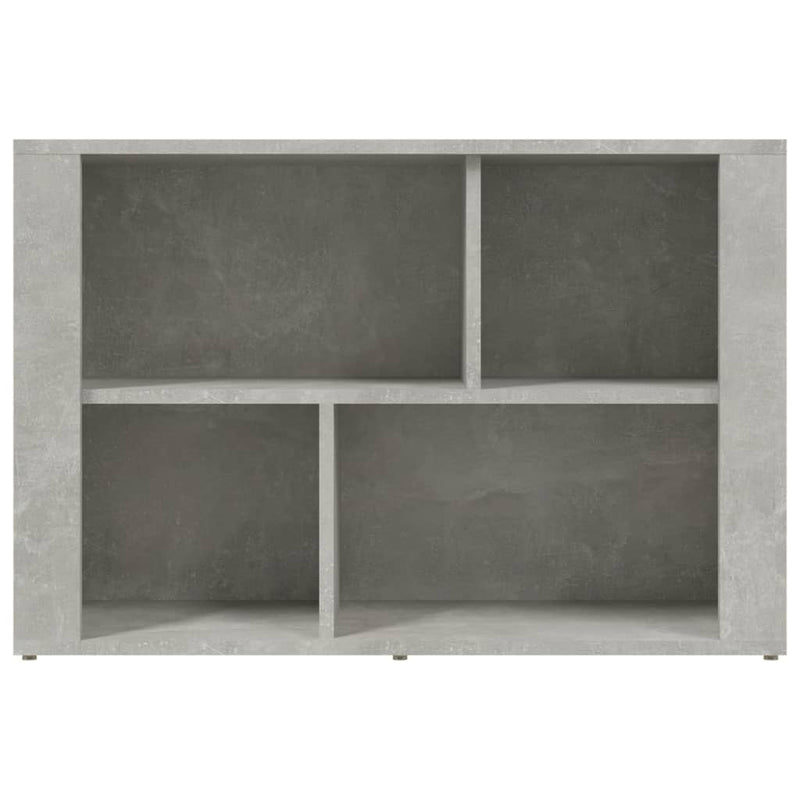 vidaXL betonszürke szerelt fa tálalószekrény 80x30x54 cm