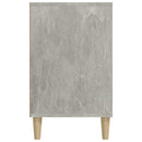 vidaXL betonszürke szerelt fa cipőszekrény 102x36x60 cm